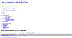 Desktop Screenshot of knihovna.ustrcr.cz